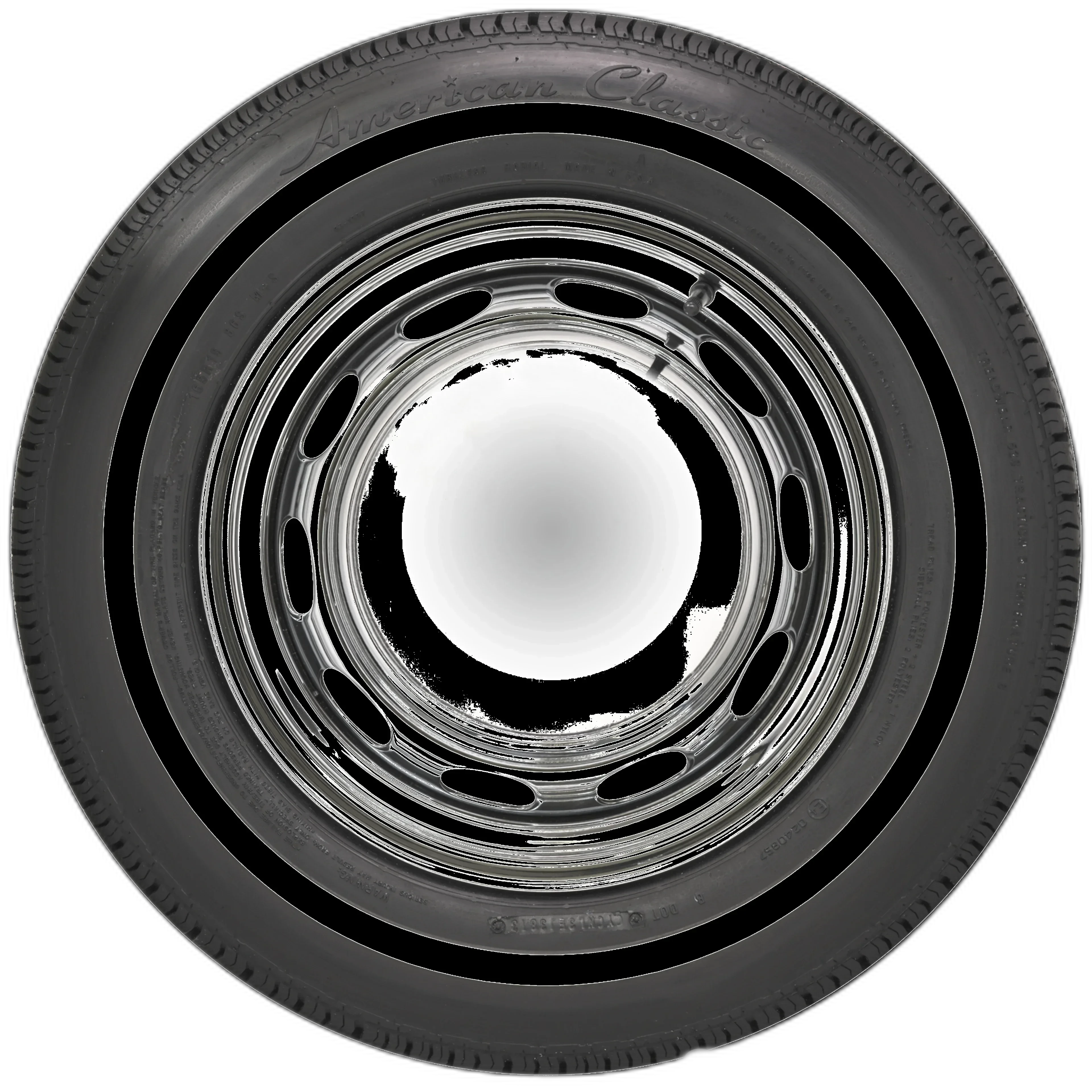 American Classic Narrow Whitewall Radial