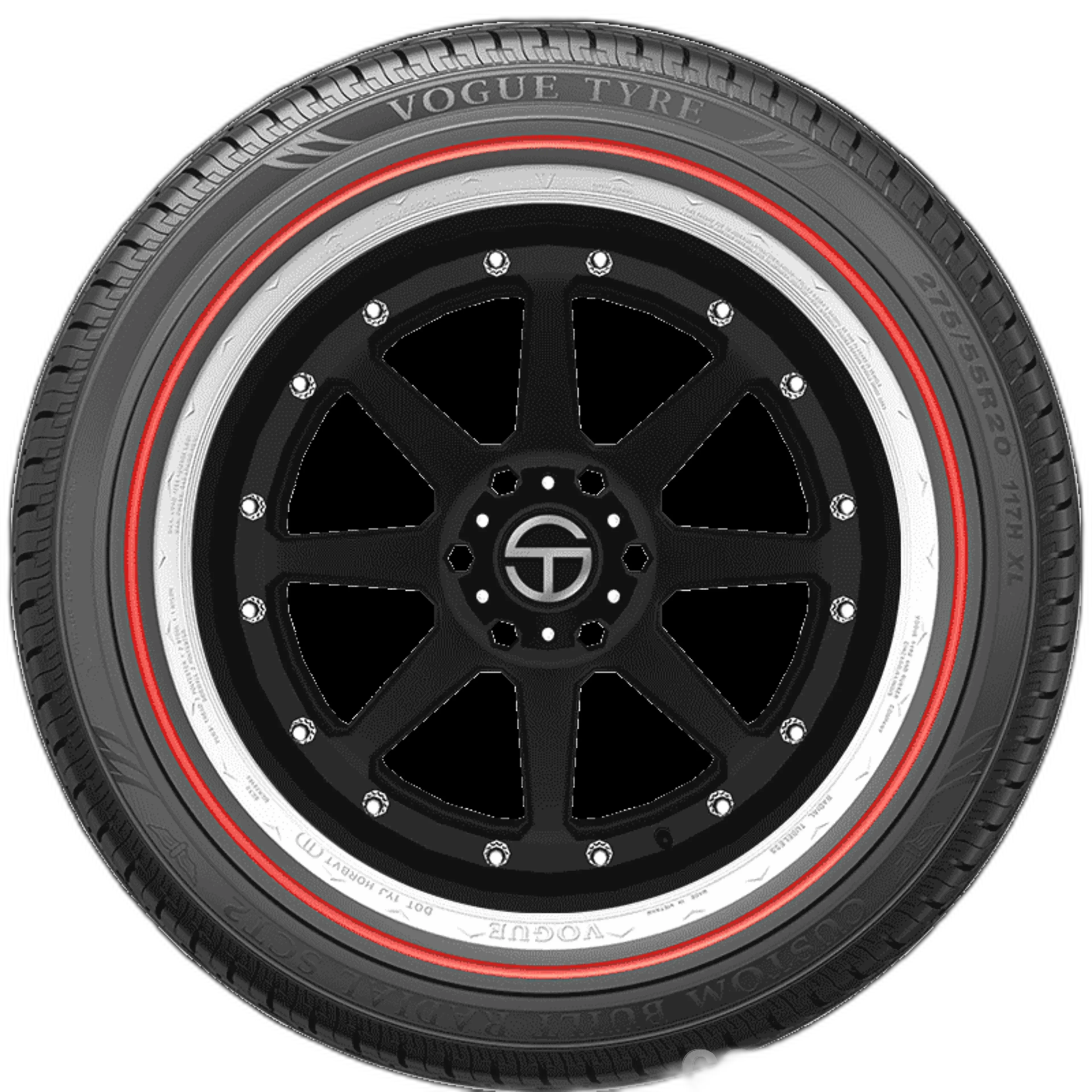 Custom Built Radial SCT2 Red Stripe