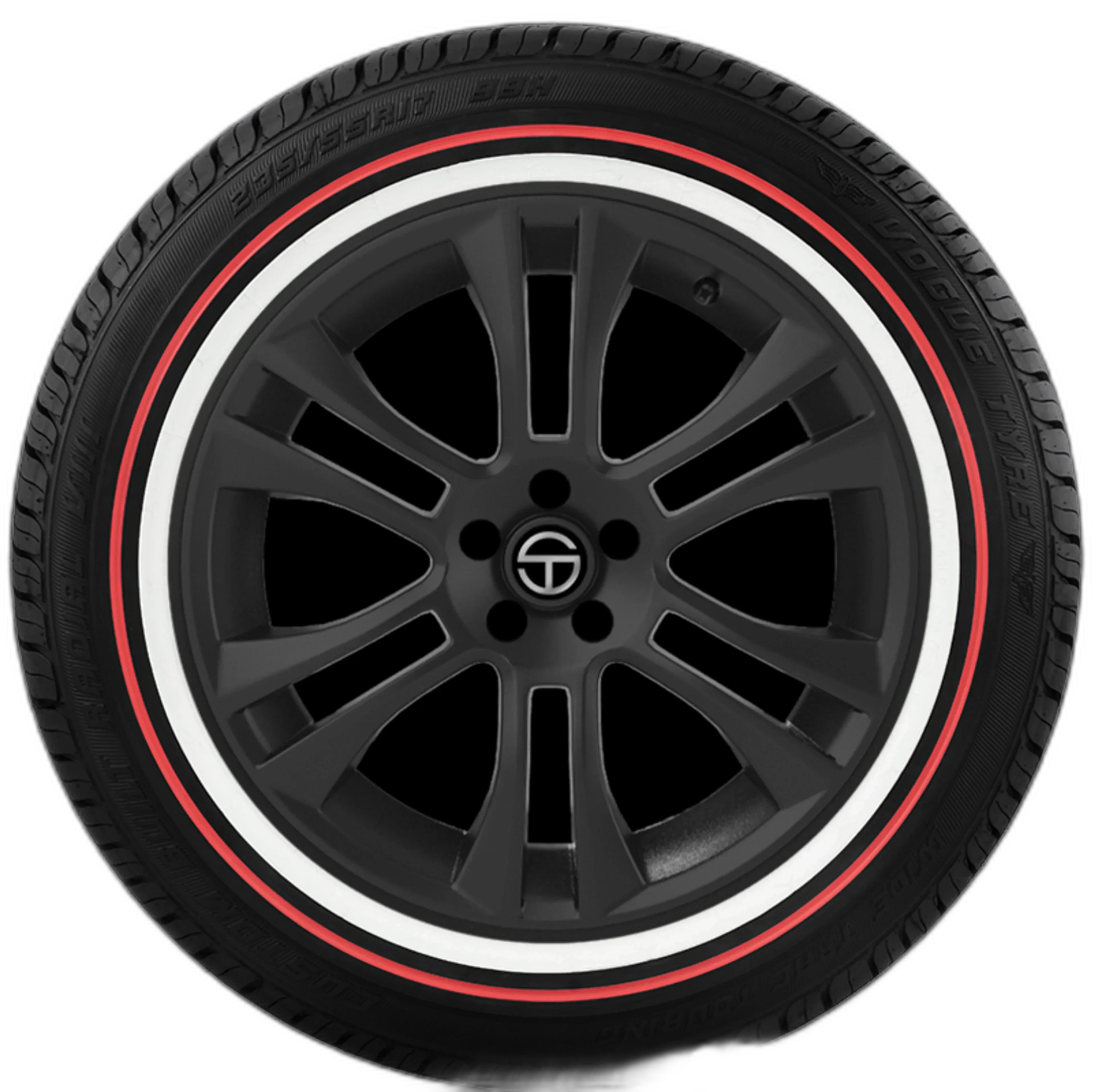 Custom Built Radial VIII Red Stripe