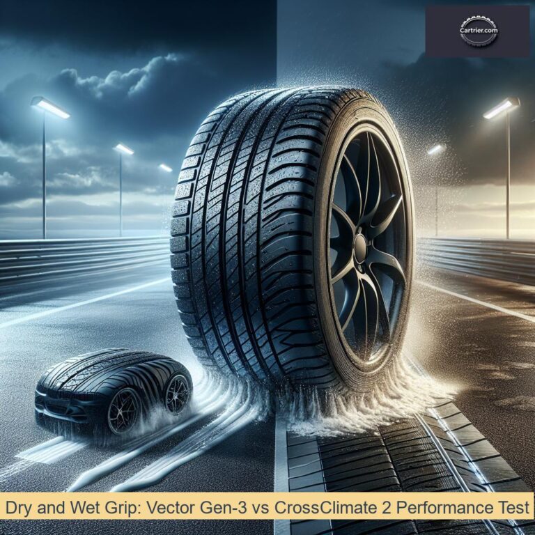 Dry and Wet Grip: Vector Gen-3 vs CrossClimate 2 Performance Test
