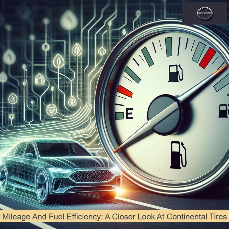 Mileage And Fuel Efficiency: A Closer Look At Continental Tires