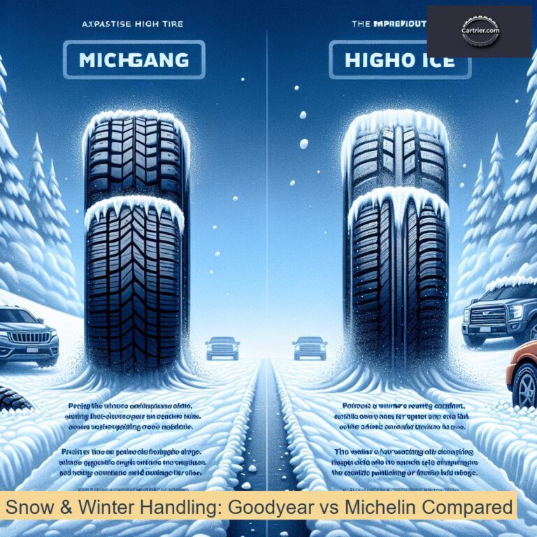 Snow & Winter Handling: Goodyear vs Michelin Compared