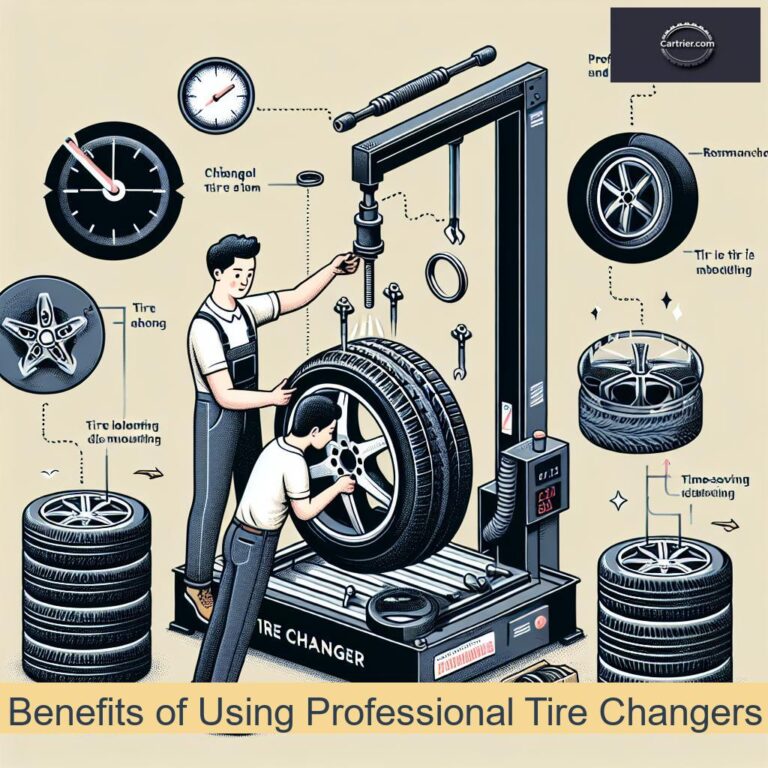 Benefits of Using Professional Tire Changers