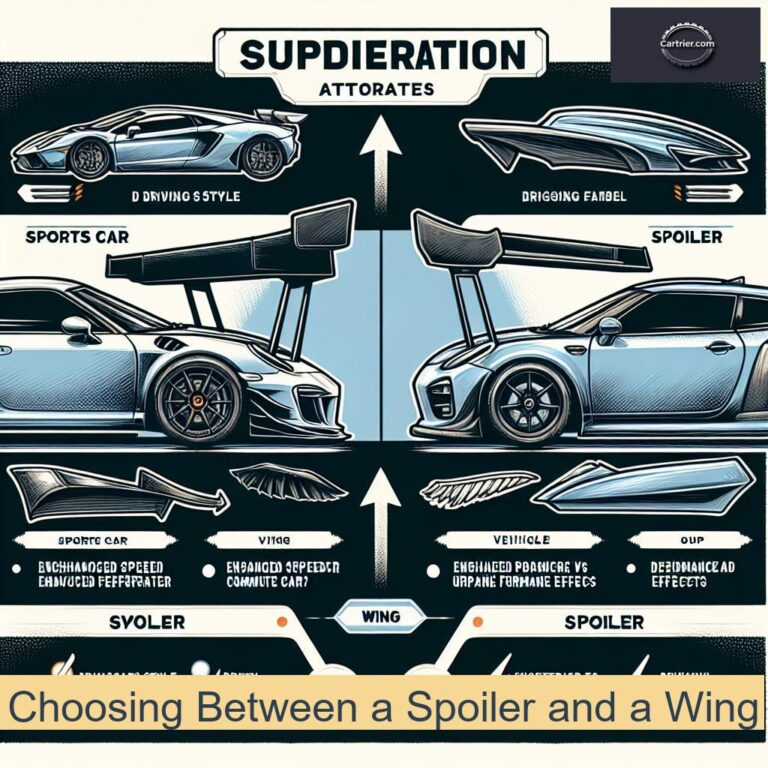 Choosing Between a Spoiler and a Wing
