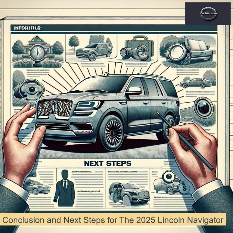 Conclusion and Next Steps for The 2025 Lincoln Navigator