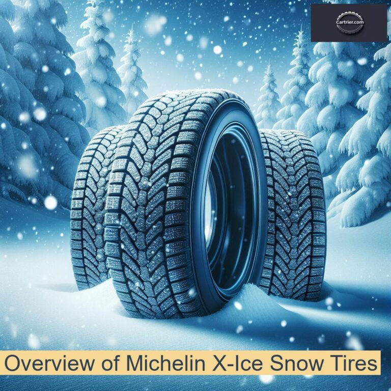 Overview of Michelin X-Ice Snow Tires