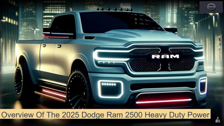 Overview Of The 2025 Dodge Ram 2500 Heavy Duty Power