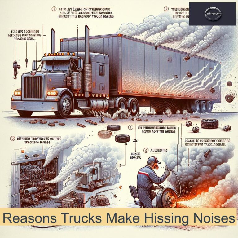 Reasons Trucks Make Hissing Noises