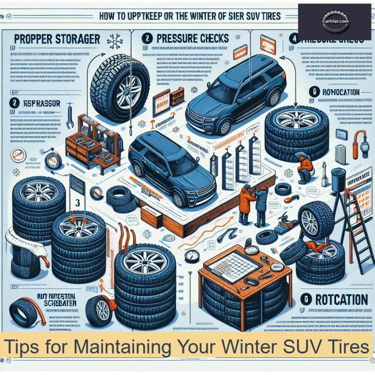 Tips for Maintaining Your Winter SUV Tires