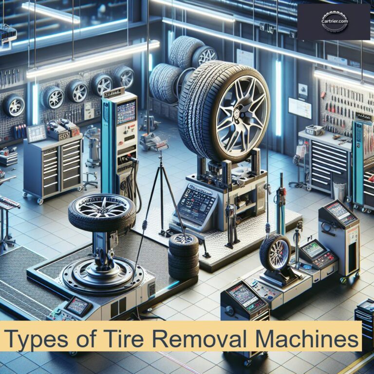 Types of Tire Removal Machines
