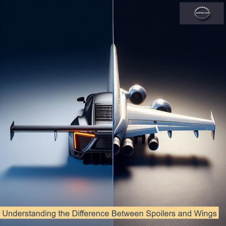 Understanding the Difference Between Spoilers and Wings