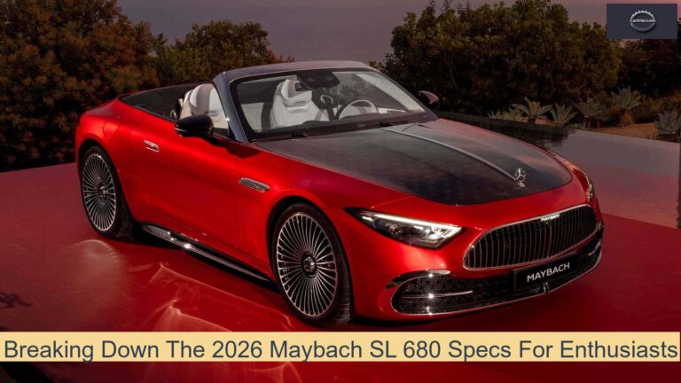 Breaking Down The 2026 Maybach SL 680 Specs For Enthusiasts