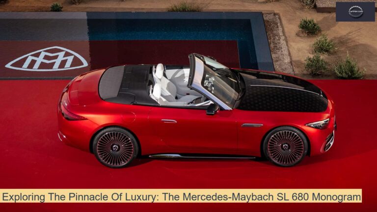 Exploring The Pinnacle Of Luxury: The Mercedes-Maybach SL 680 Monogram