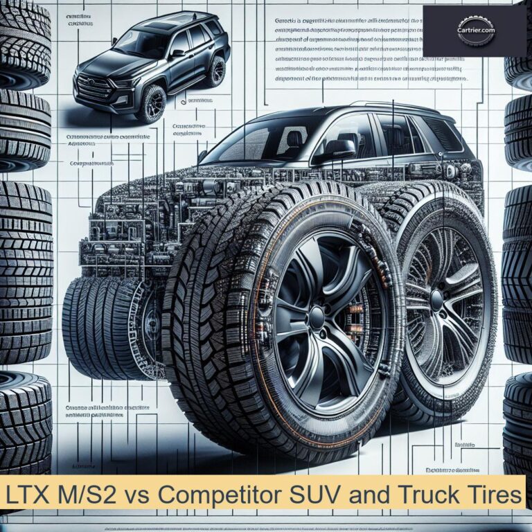 LTX M/S2 vs Competitor SUV and Truck Tires